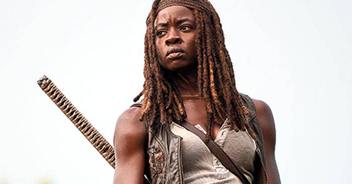 Michonne Stands Watch Glen Contemplates His Fate in New Walking Dead Photos Michonne Stands Watch Glen Contemplates His Fate in New Walking Dead Photos